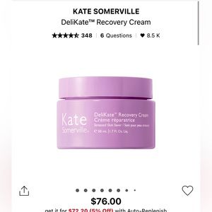 NIB Kate Somerville DeliKate Recovery Cream